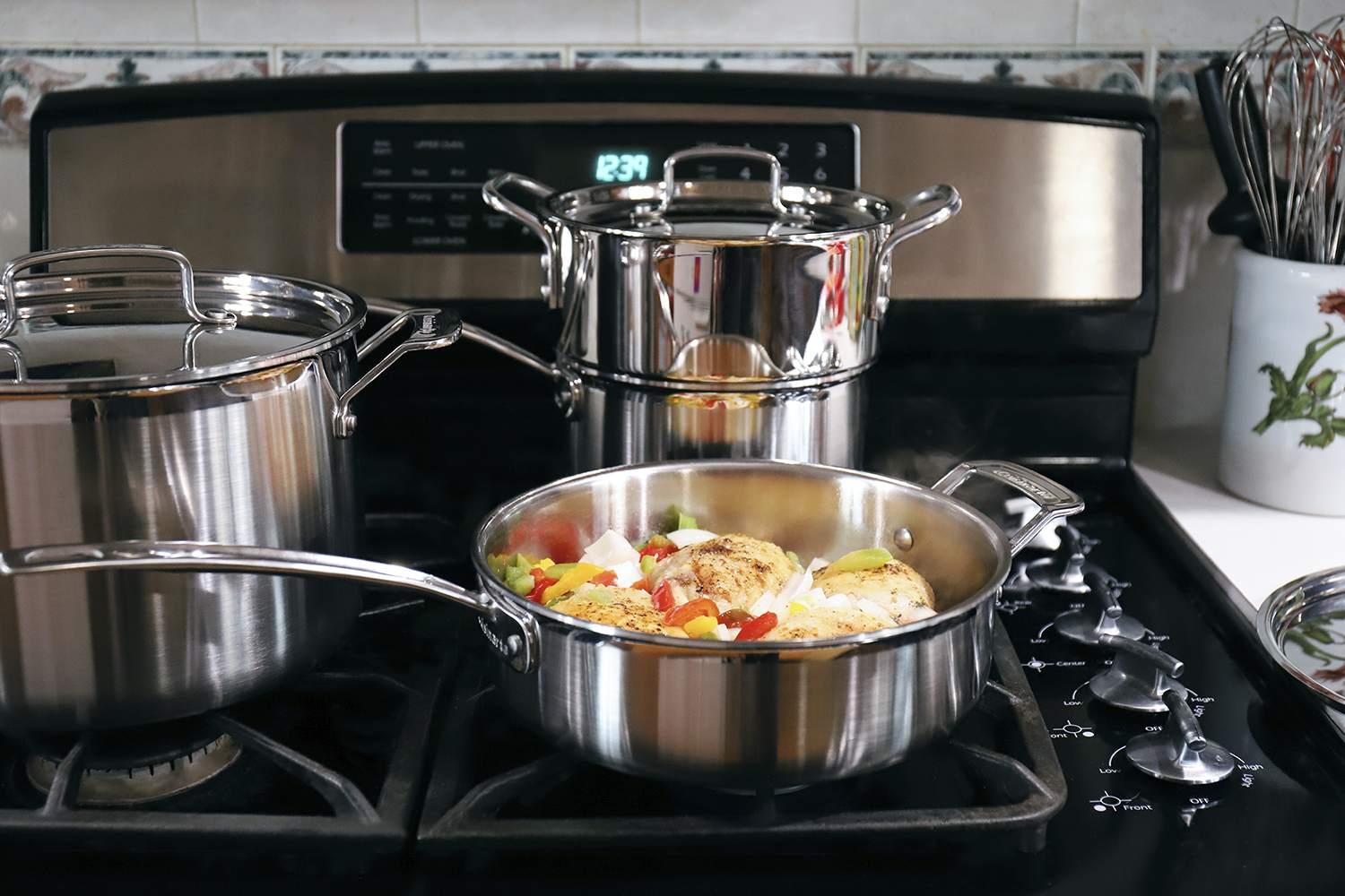 Cuisinart Multiclad Pro Stainless Steel 12-Piece Cookware Set