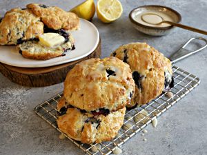 Blueberry Biscuits