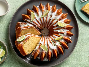 Key lime pound cake