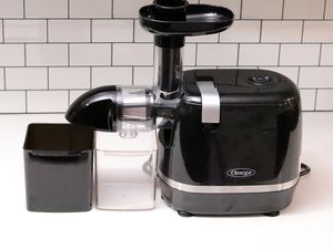 Omega Cold Press 365 Juicer on a kitchen counter