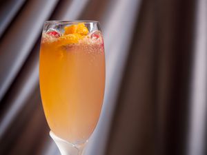 Figgy Sparkler Cocktail