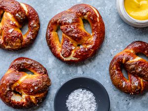 Diary free soft pretzels recipe