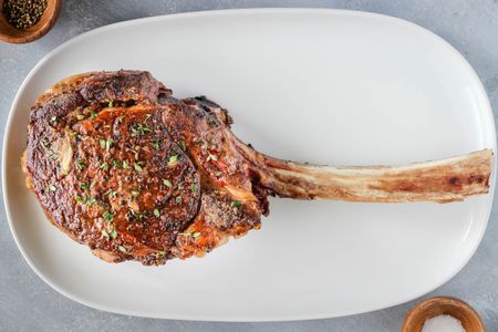 Tomahawk rib-eye steak recipe