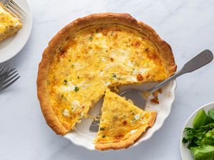 Crab Quiche With Cheese