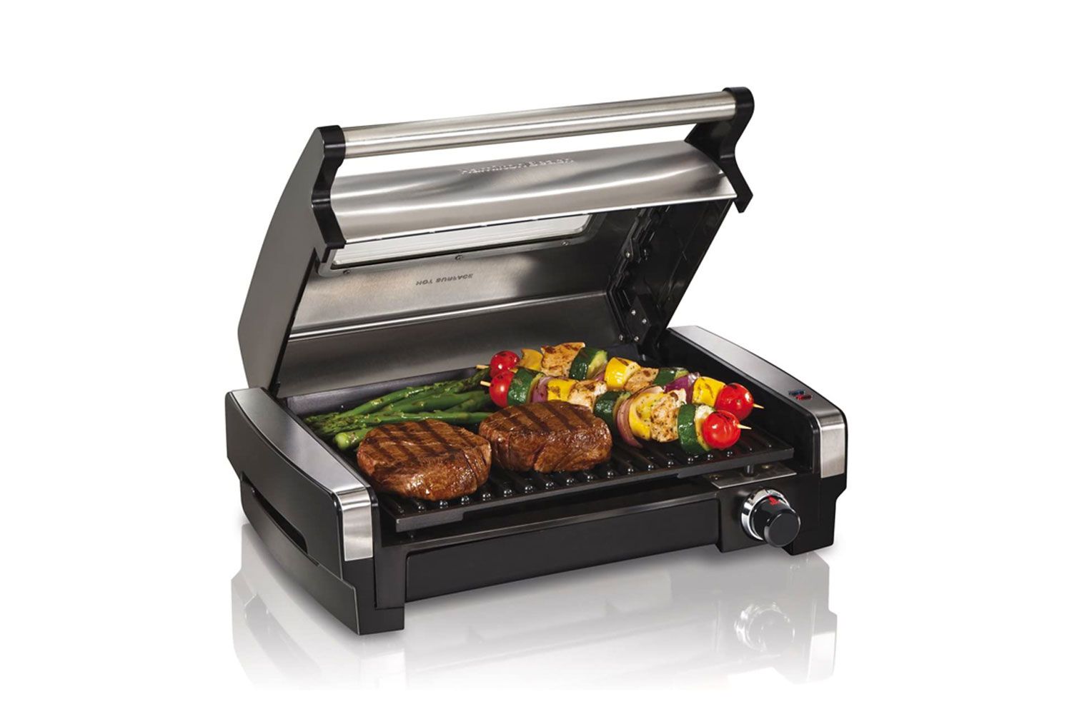 Hamilton Beach Electric Indoor Searing Grill with Viewing Window