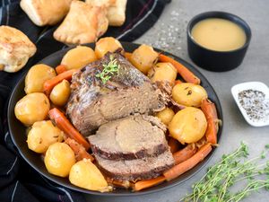 Crock pot beef roast recipe