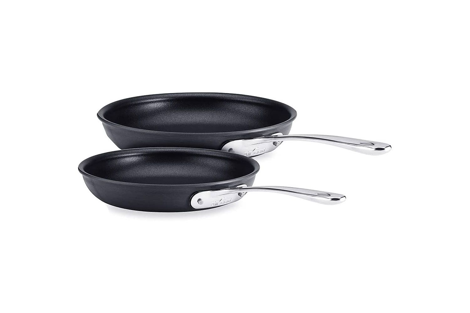 All-Clad Hard Anodized E785S264/E785S263 Set of 2 Fry Pans