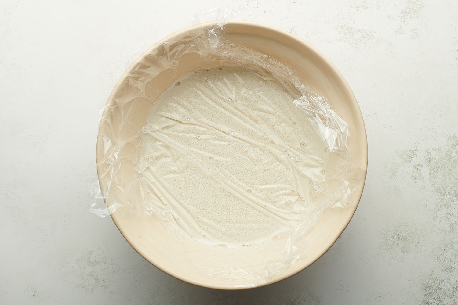 vegan ice cream mixture in a bowl