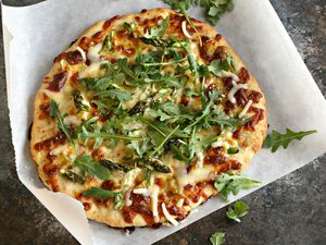 Asparagus Pizza