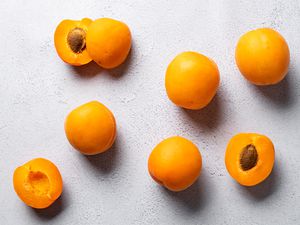 Fresh apricots