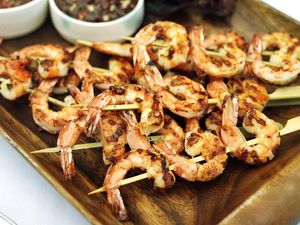 Pan-Grilled Barbecue Shrimp Recipe