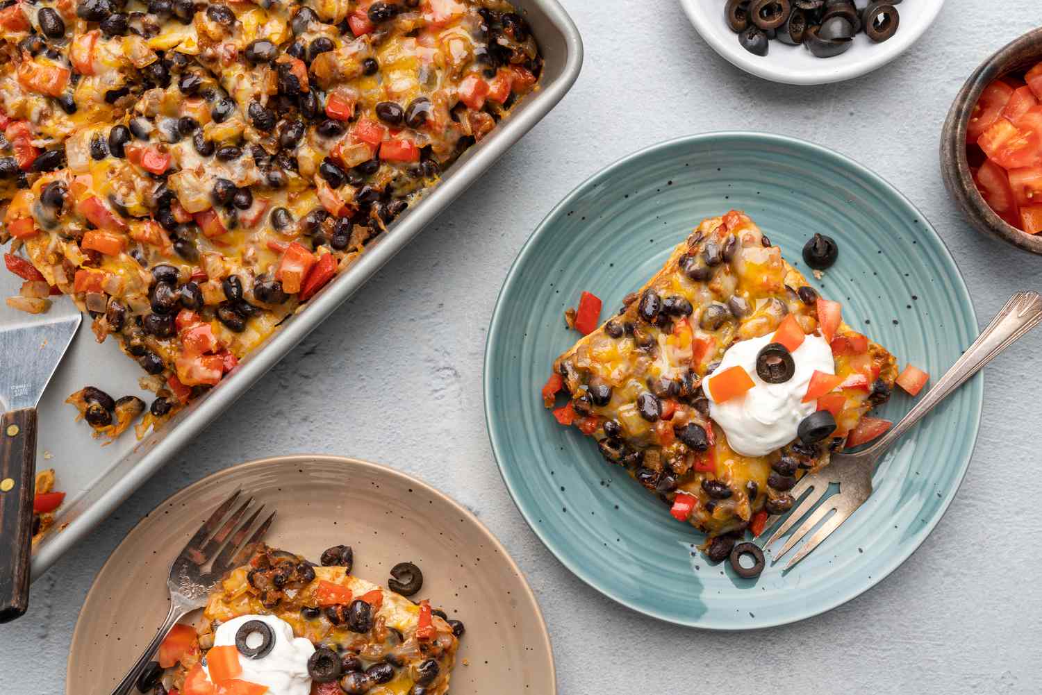 Vegetarian Mexican Casserole With Black Beans