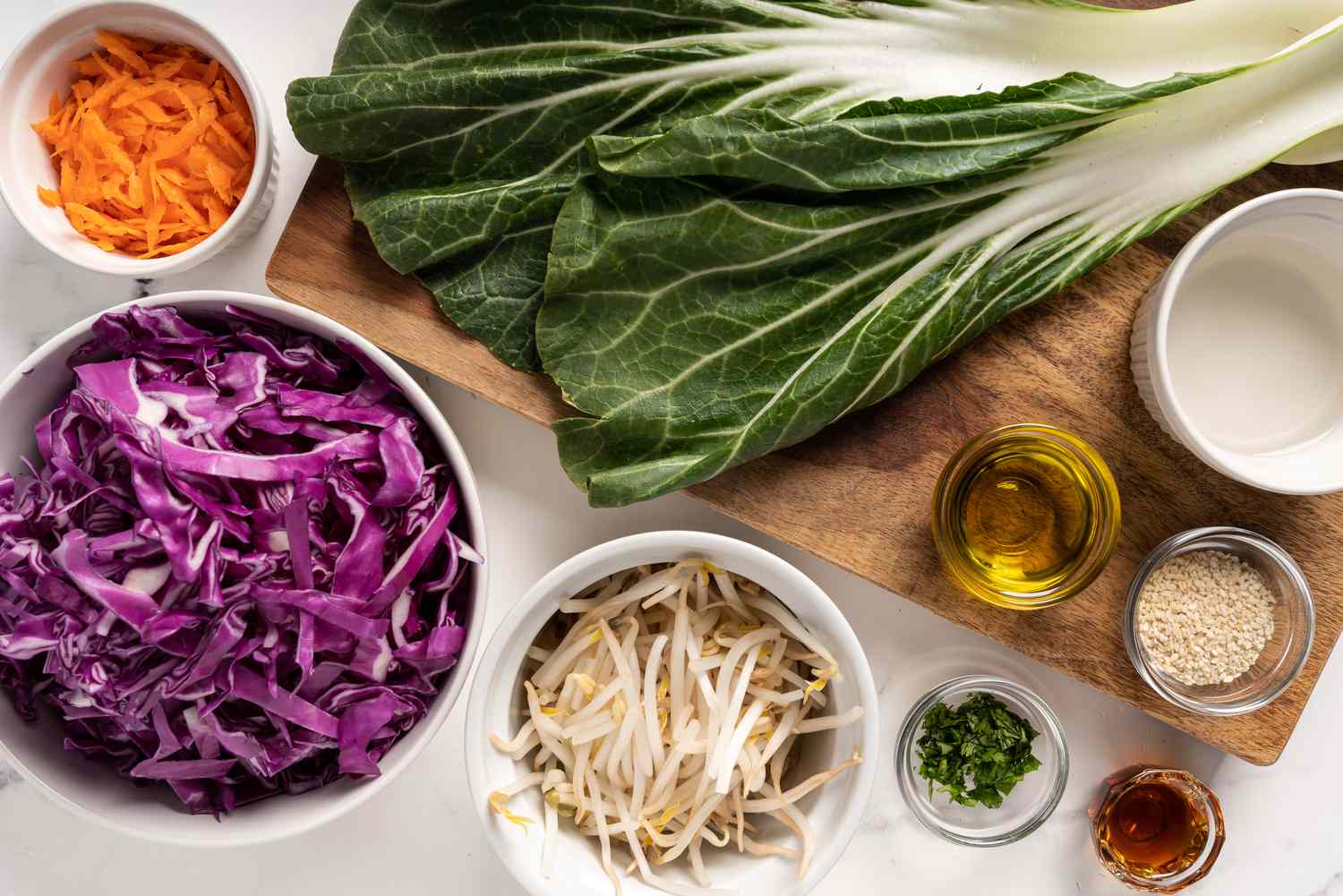 Asian Coleslaw With Rice Vinegar Dressing ingredients 