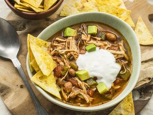 Turkey taco soup