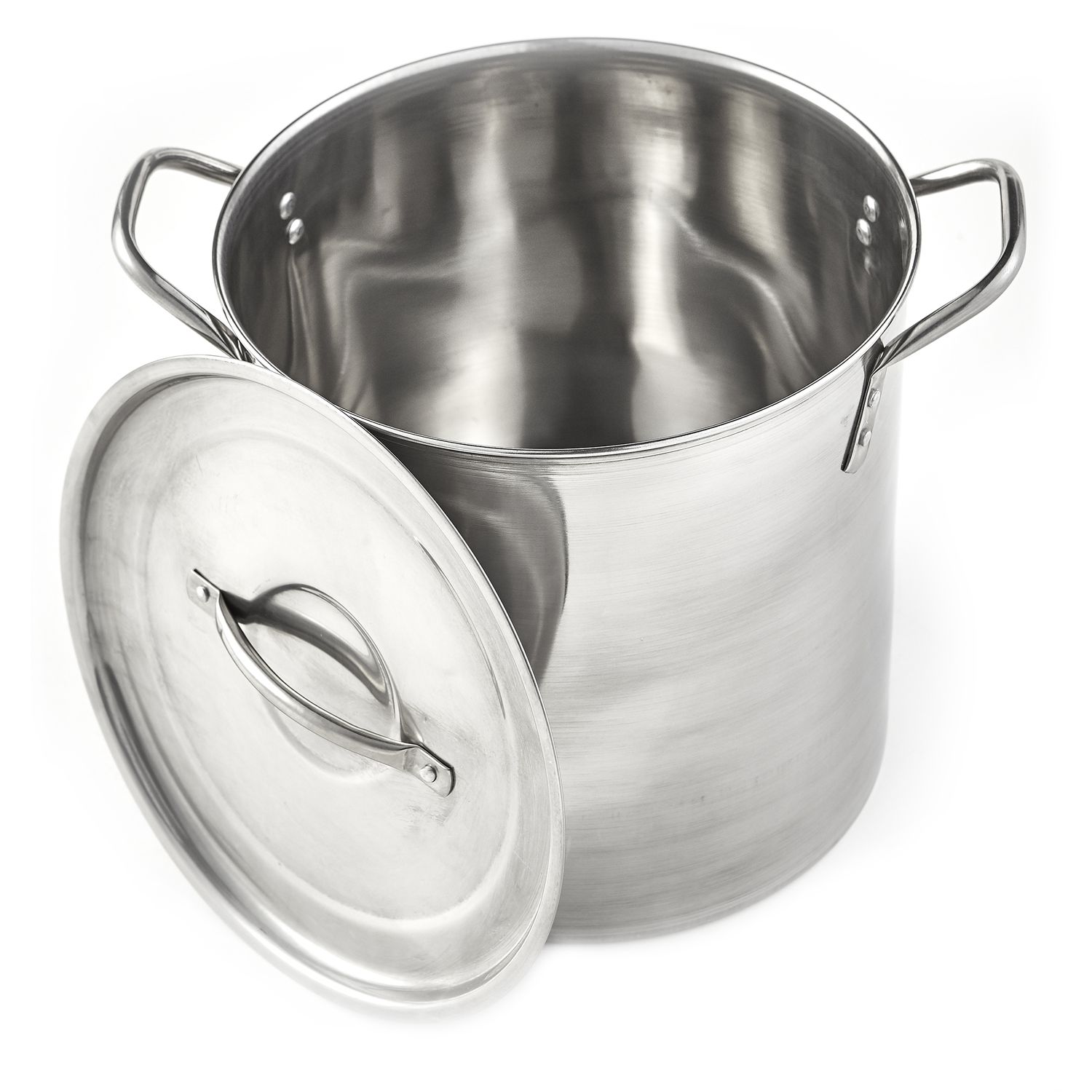 IMUSA USA 12 Quart Stainless Steel Stock Pot