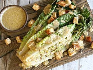 Grilled Caesar Salad