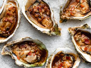 Australian Oysters Kilpatrick