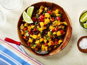 Vegan Black Bean and Mango Salad