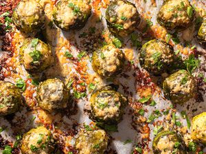 Smashed Brussels Sprouts