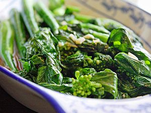 Best Chinese Broccoli, Stir-Fried in a Sweet Garlicky Sauce