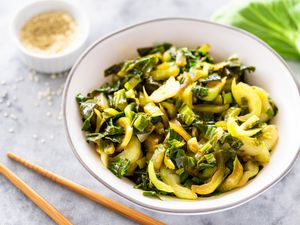 Stir Fried Baby Bok Choy recipe