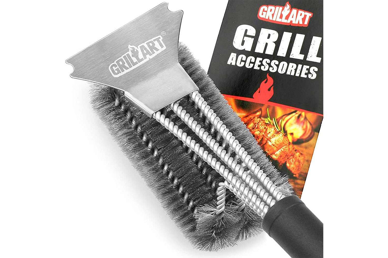 Grillart Grill Brush and Scraper