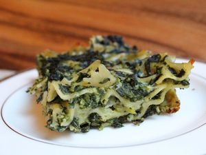 Spinach Noodle Kugel