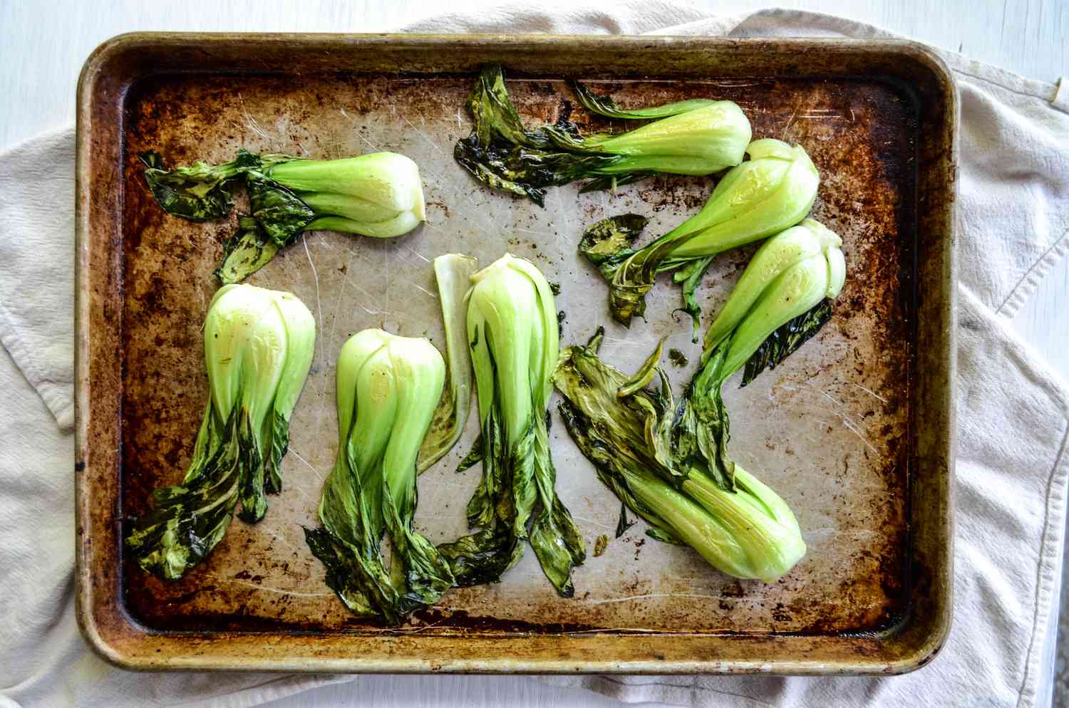 Roasted Bok Choy