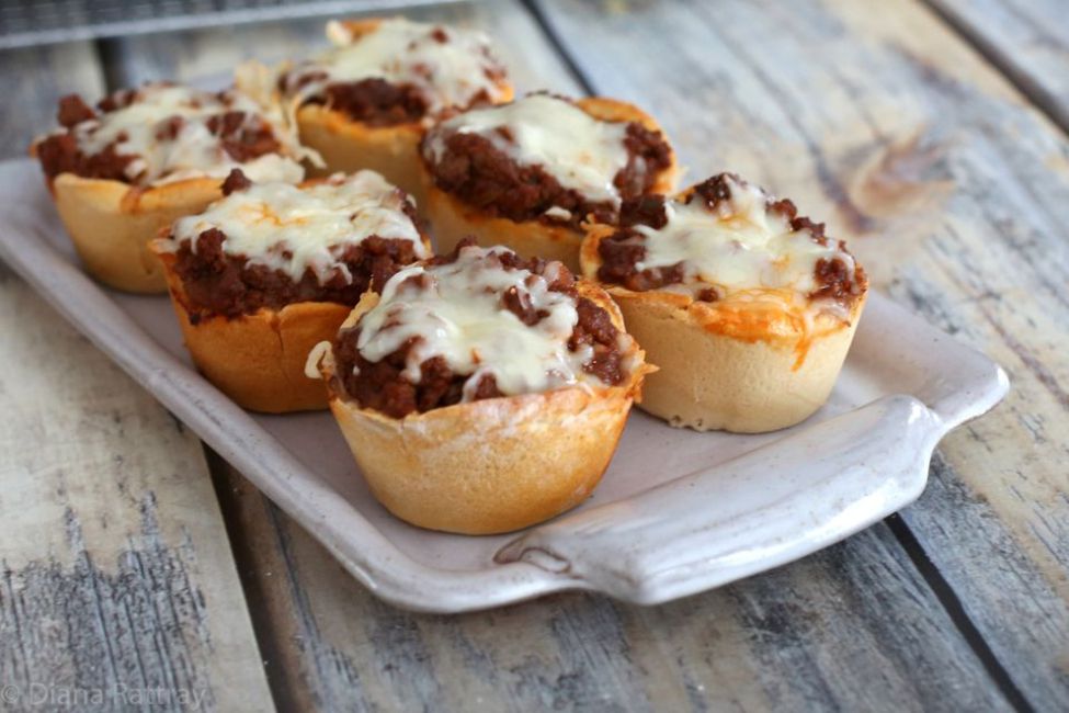 Sloppy Joe Biscuit Cups