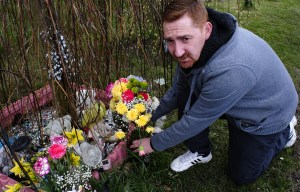 Steve Neale has apologised for taking the flowers