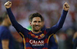 Lionel Messi has been approached by Barcelona over a new deal