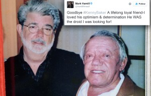 Mark Hamill, George Lucas and Ewan McGregor lead tributes to Star Wars actor Kenny Baker