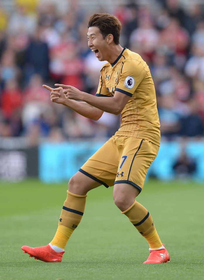  Son Heung-min has been on fire for Spurs so far this season