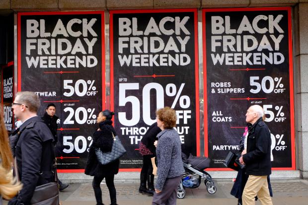 UK shoppers are expected to spend nearly £3billion over the Black Friday period