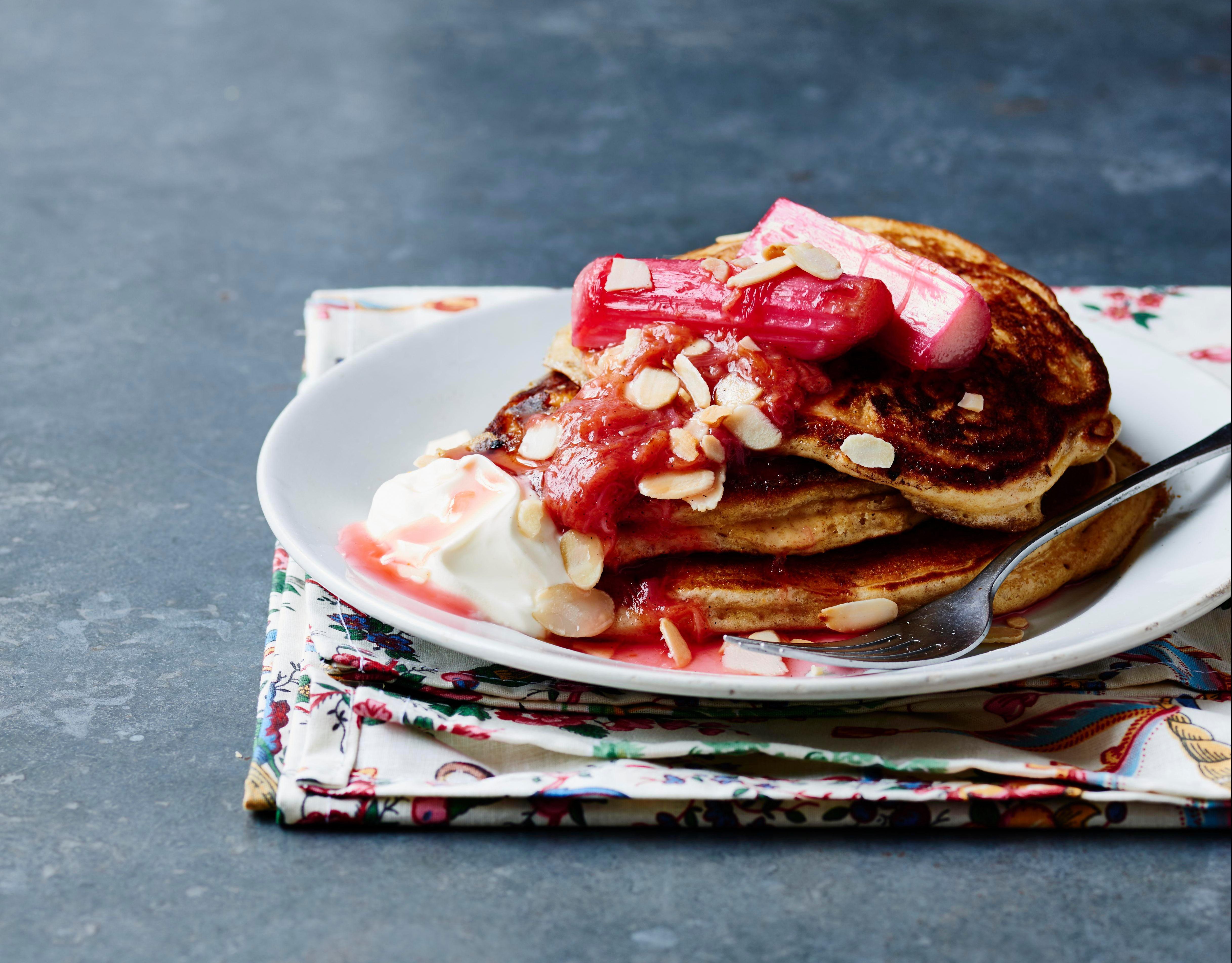  Breakfast in bed is made that bit better by these scrumptious pancakes