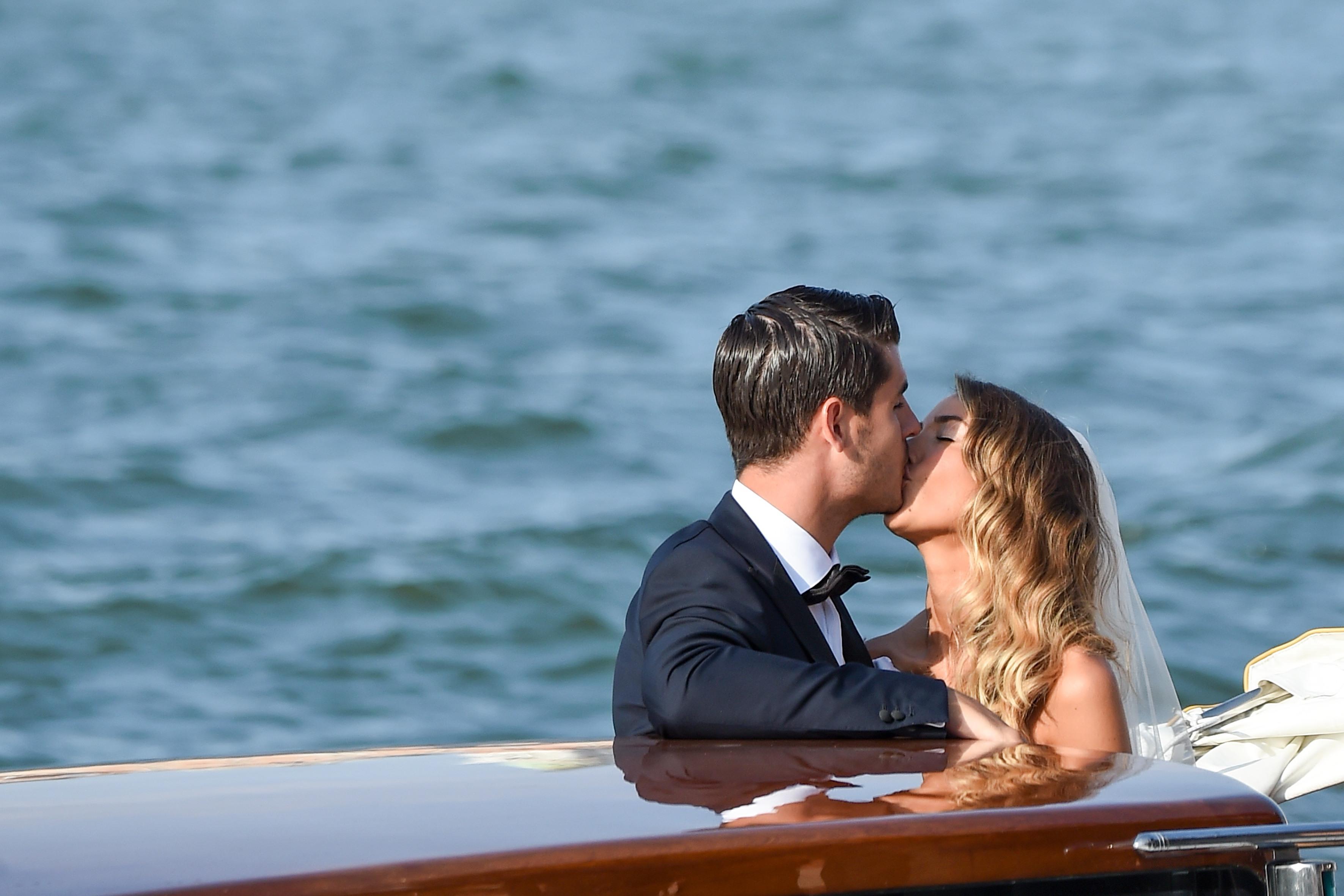  Alvaro Morata and Alice Campello enjoyed their wedding in Venice