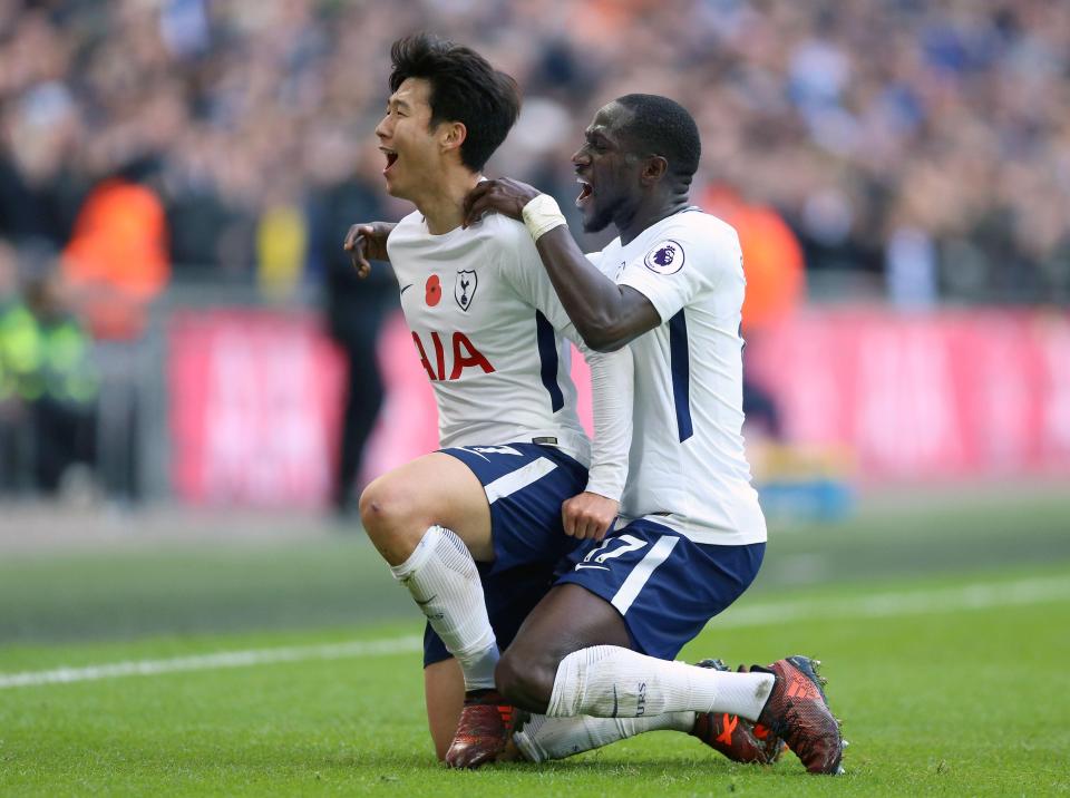  Son was the match winner in Spurs' narrow 1-0 win over Palace