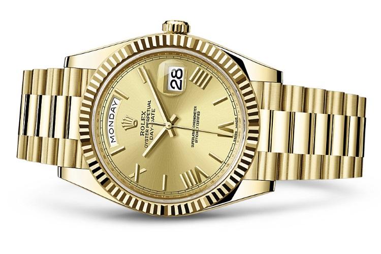  Rolex's Oyster Perpetual Day-Date 40 Gold costs £40k