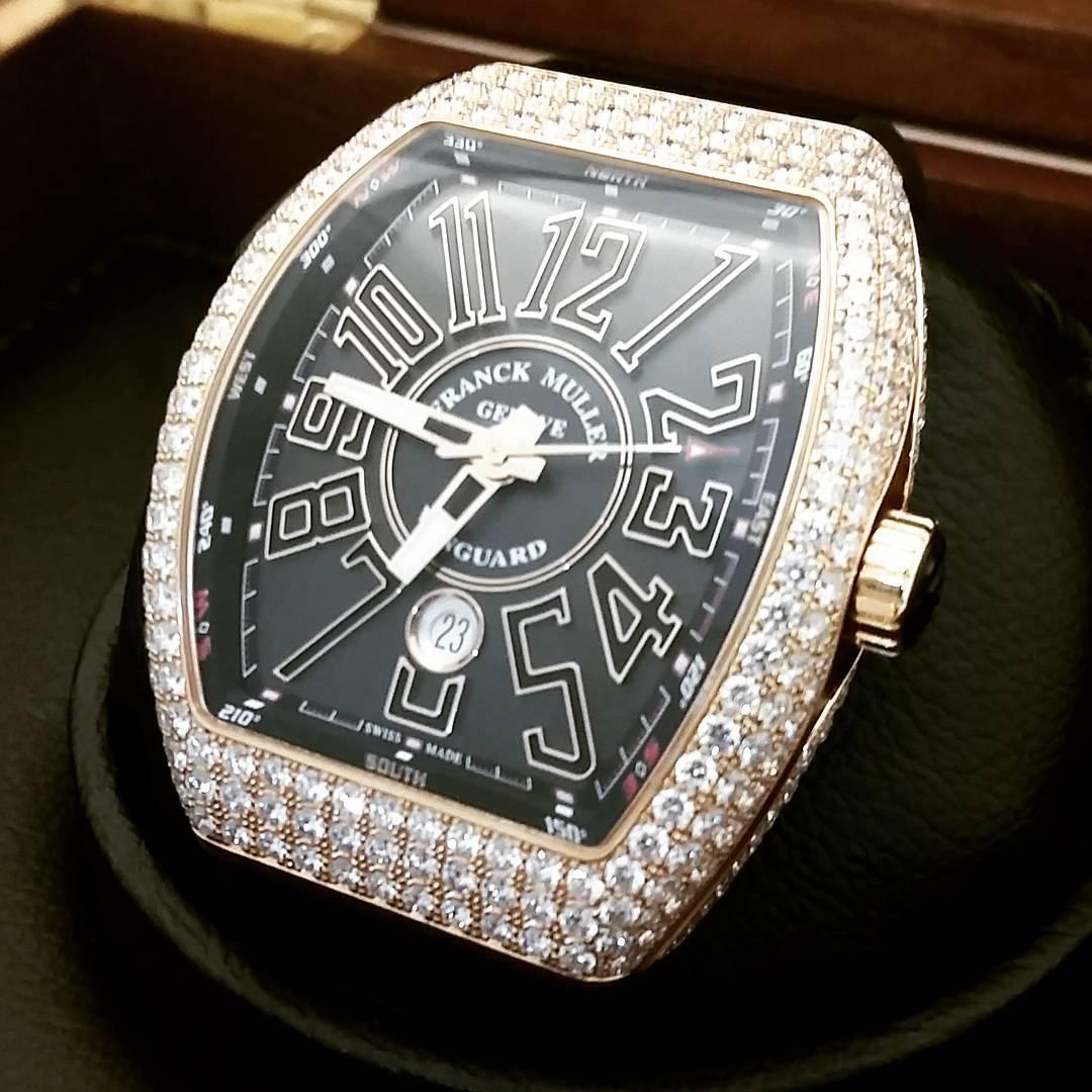  Diamonds are McGregor's best friend thanks to his custom made Franck Muller Vanguard watch