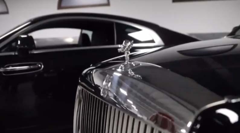  His garage includes four Rolls Royce, a Mercedes-Maybach and a Ferrari