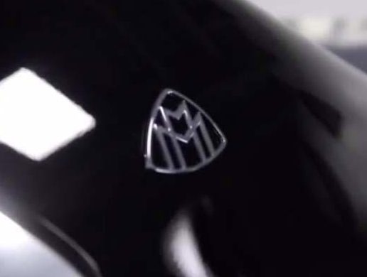  The Mercedes-Maybach logo shines proudly on the limousine