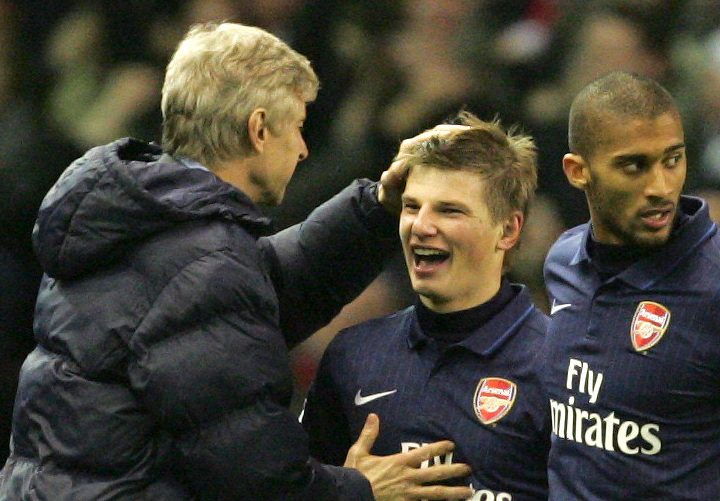  Arshavin named his son after former Arsenal boss Arsene Wenger