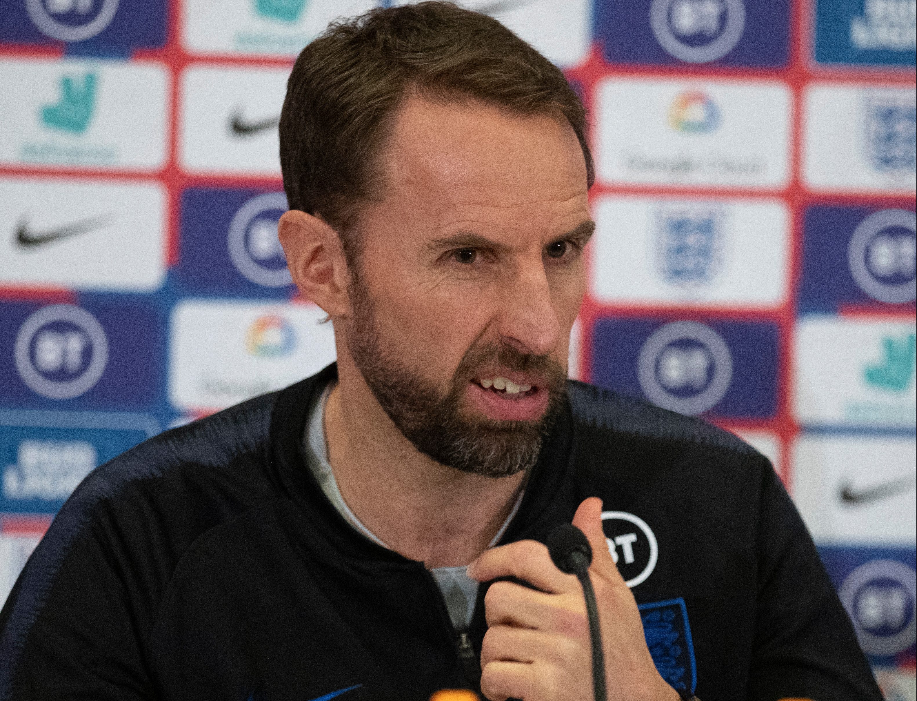  Southgate has been left frustrated by the row being leaked into the public eye