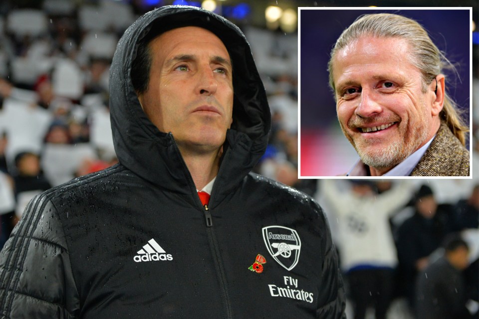  Emmanuel Petit has called for Unai Emery to quit because he doesn't recognise Arsenal any more