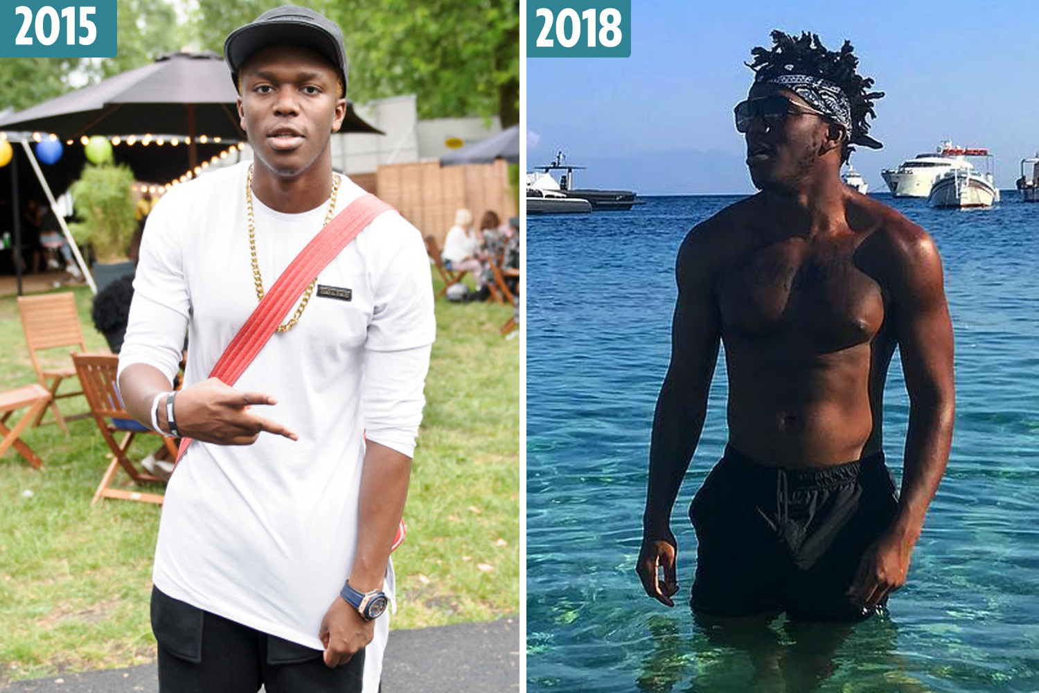  YouTube star KSI has bulked up massively since his foray into boxing