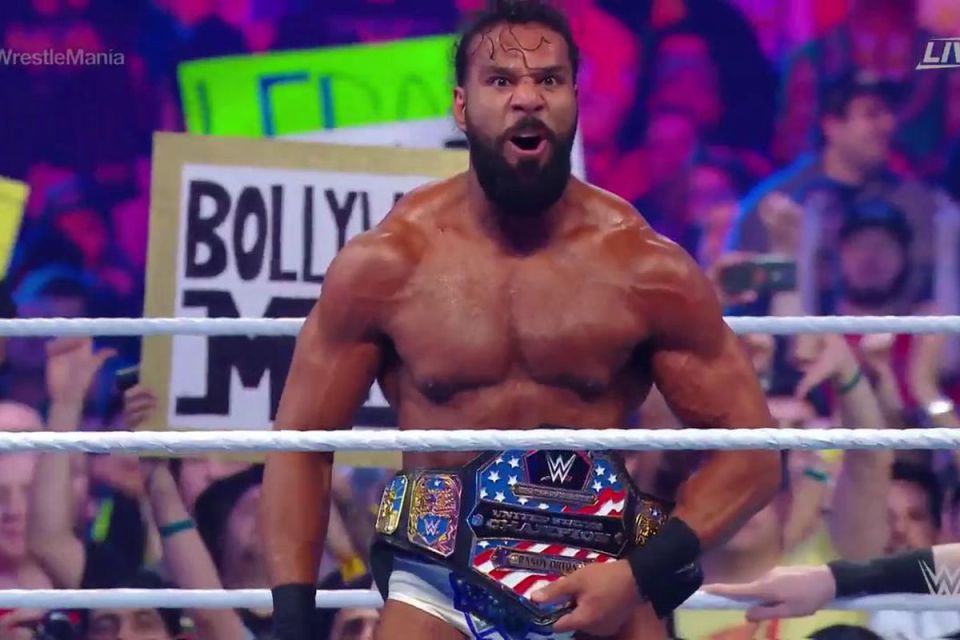  Jinder Mahal won the US Title at WrestleMania 34 two years ago