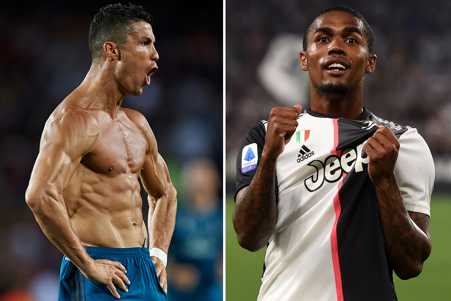  Douglas Costa has claimed everyone in the Juventus squad wants a body like Cristiano Ronaldo