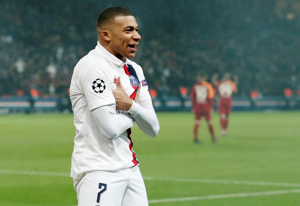  Mbappe has been linked with a sensational switch to Liverpool