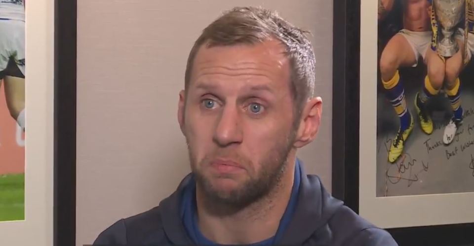  Rob Burrow tried to speak about his devastating diagnosis before breaking down in tears