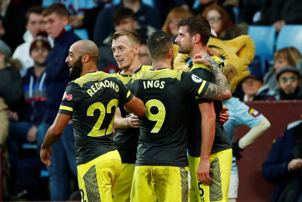  Southampton dealt Aston Villa hammer blow in their battle to climb away from danger in the Premier League